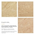 thumbnail image 2 of Modway Kioni Round Travertine Coffee Table in Walnut, 2 of 9