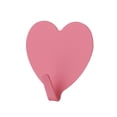 thumbnail image 3 of Sentmoon Over Door Organizer Over the Door Towel Rack Female Heart Love Sticky Hook Stainless Steel Bead Heart-shaped Sticky Hook, 3 of 3