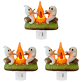 thumbnail image 1 of Fantasma Fogata Parpadeante Nocturna Halloween Regalos (A US), 1 of 4