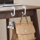 thumbnail image 2 of Desk Hook, 2 Pcs Table Hook for Bag with Lock Design, Durable Bag Hooks for Tables, Backpack Hanger Reduce Desk Clutter, 2 of 5