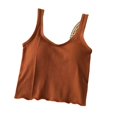 thumbnail image 2 of Sujetador deportivo sin costuras con espalda en U grande para mujer, ropa interior sexy con copa fija y almohadilla para el pecho, chaleco largo, 2 of 6