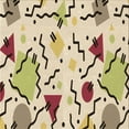 thumbnail image 1 of Ahgly Company Machine Washable Indoor Square Transitional Khaki Gold Area Rugs, 8' Square, 1 of 7