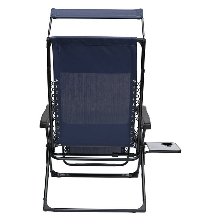 Mainstays extra large zero gravity chair with side table sale and canopy