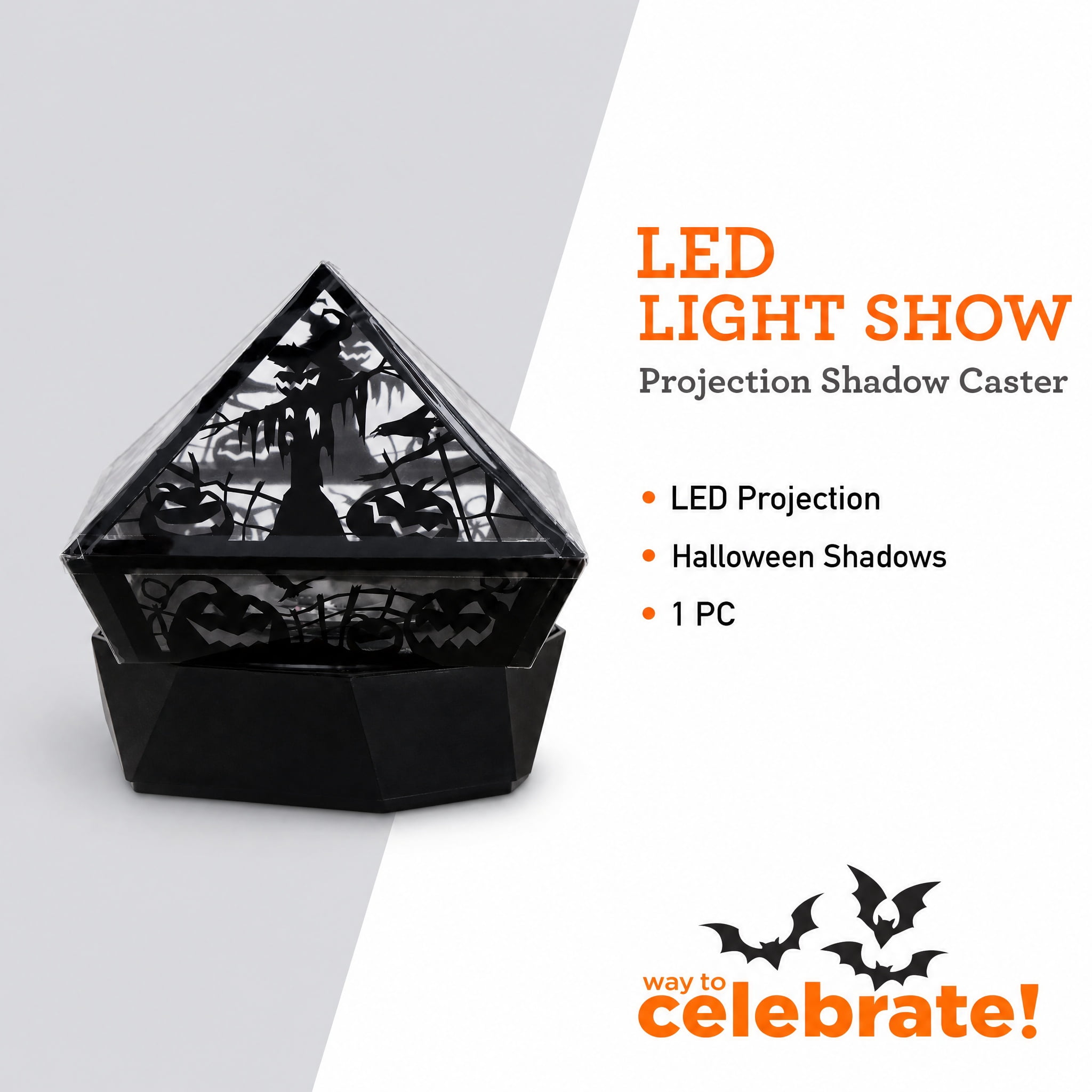 Scarecrow Shadow Caster Halloween Lightshow Projector Light Holiday Lighting by Way to Celebrate
