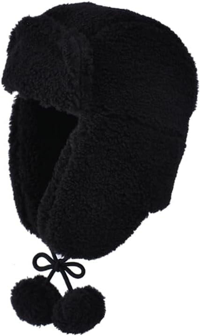 YooGuoGuo Women Men Winter Trapper Hats Ear Flaps Ushanka Trooper Hunting Hat Outdoor Ski Snow Windproof Cap