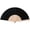Black, variant on Vjnyvs Folding Hand Fan Portable Performance Fan Spanish Handheld Fan for Dancing Wedding Party Props Decorations
