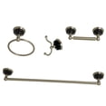 thumbnail image 4 of Kingston Brass  Water Onyx 4-Piece Bathroom Hardware Set Antique Brass Antique, 4 of 5