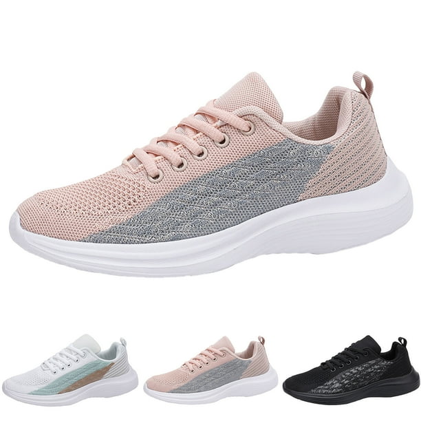 Women s Sneakers Female Sneakers Adult Womens Shoes Internationalist Women Sneaker Women Sneakers Fashion New Pattern Colored Comfortable Running Shoes Women Arch Support Pink 7 Walmart