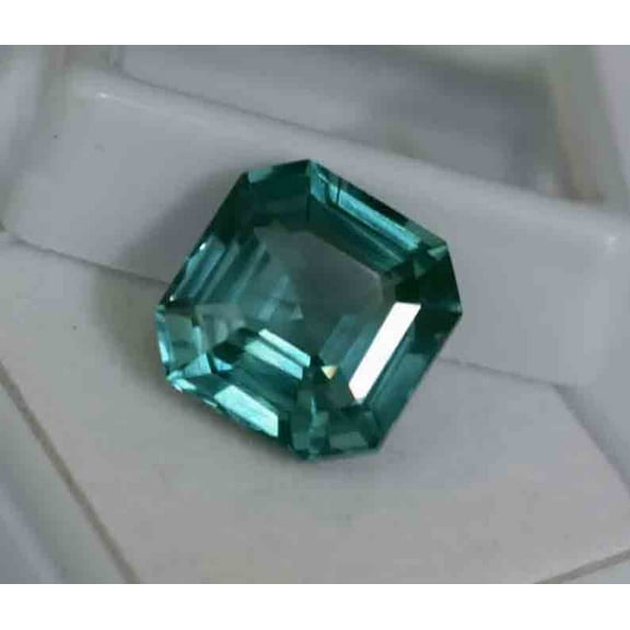 Radiant Cut Sapphire Ring Size Sapphire AAA Quality Sapphire Ceylon Green Sapphire Gemstone 10.65 Carat Approx. Certified Loose Gemstone