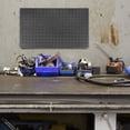 thumbnail image 2 of 1Set Black Iron Pegboard Panel for Garage Workshop Tool Organization Storage, 2 of 8