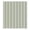 Green, variant on Farmhouse Shower Curtain with Ruffle Hem Linen Look, Vertical Striped Rustic Bath Curtain for Country Vintage Bathroom, Natural Fabric Modern Minimalist Design with Hooks Included