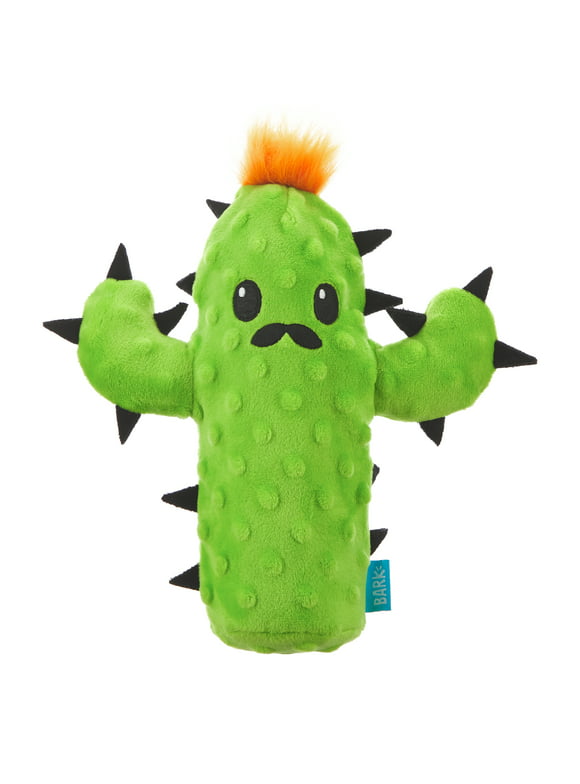 BARK Prickly Pete Dog Toy - Features Surprise Squeaker Toy, Xs to Small Dogs