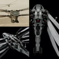 thumbnail image 3 of LEGO Icons Dune Atreides Royal Ornithopter, Collectible Dune Inspired Model for Build and Display, Adult Gift Idea for Sci-Fi Movie Fans, 8 Dune Minifigures such as Chani and Baron Harkonnen, 10327, 3 of 6