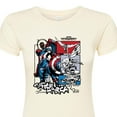 thumbnail image 3 of Marvel Captain America: Brave New World - Captain America Ink Grid - Juniors Fitted Tee, 3 of 5