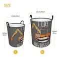 thumbnail image 5 of Bingfone I Like Big Digger Waterproof Foldable Laundry Hamper Bucket With Handles For Storage Bin,Clothes Hamper (Small), 5 of 8