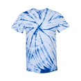 thumbnail image 1 of Dyenomite T-Shirt Unisexe Contrasté Cyclone Teinture sur Nœuds, 1 of 3