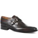 thumbnail image 1 of Jones Bootmaker Mens Justin Leather Single Strap Monk Shoes zhangyuxiang LED, 1 of 2
