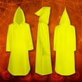 thumbnail image 2 of KAUOD Boys Girls Halloween Cape Zip up Hoodie Poncho Clothes Outfits Plain Loose Soft Halloween Party Dress up Cape, 2 of 8