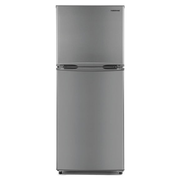 Faberware 10.1 Cu ft Top Mount Double Door Refrigerator, Silver