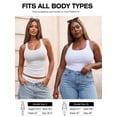 thumbnail image 5 of RELLECIGA Womens Tank Tops Sleeveless Round Neck Ribbed Stretch Women Shirts, 5 of 12