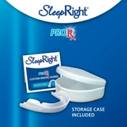 SleepRight ProRx Custom Dental Guard for Nighttime Teeth Grinding, 1 Count(03521)