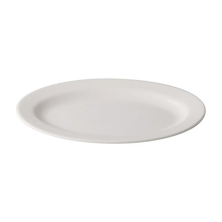 

Great Wall Oval Platter Rolled Edge 10-1/4 W X 7-1/4 L X 7/8 H Porcelain White 4 packs