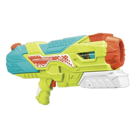 Steady Stream 2X Water Blaster Outdoor Water Toy, Kids Ages 6+