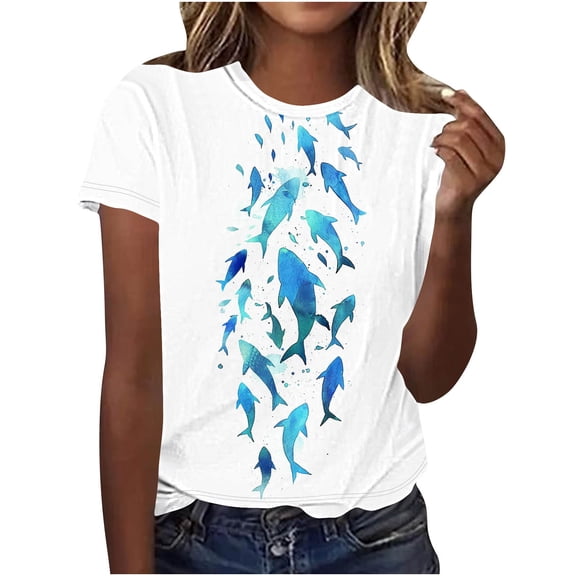 My Orders Cute Summer Tops for Women, Grey Shirts for Women Crop Top Workout Shirts Women Pack Women Summer Tops Sexy Generic Brand Tops for Women