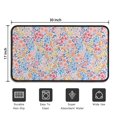thumbnail image 5 of Pink Pioneer Flower Pattern Door Rugs,Washable Non Slip Door Mats Indoor,Decorative Door Mats,Entry Mat Indoor for Entrance,Bedroom,Kitchen,Bathroom,30"x17", 5 of 6