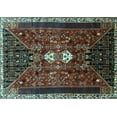 thumbnail image 1 of Ahgly Company Indoor Rectangle Persian Light Blue Traditional Area Rugs, 5' x 8', 1 of 4
