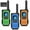 Orange&Green&Blue, variant on AWANFI Walkie Talkies for Adults 3 Pack, Rechargeable 22 Channel Two Way Long Range Walkie Talkie for Kids Girls Boys