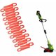 thumbnail image 5 of 120 Uds Coupe-bordure En Plastique,lames De Coupe En Plastique,lames De Rechange Pour Coupe-bordure,tondeuse Gazon En Plastique Lames,lames De Rec, 5 of 5