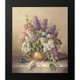 thumbnail image 2 of Pila 12x14 Black Modern Framed Museum Art Print Titled - SUMMER GREETING II, 2 of 5