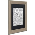 thumbnail image 2 of Trademark Fine Art "Page of Mandalas" Canvas Art by Hello Angel, Black Matte, Birch Frame, 2 of 4