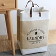thumbnail image 3 of Collapsible Laundry Hamper Freestanding Laundry Basket Collapsible Laundry Hamper Storage Basket Foldable Clothes dirty Clothes Basket, 3 of 9