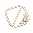thumbnail image 6 of ZYHARUKO Fashion T-shirt Hem Knotted Brooch Pin for Women Shawl Clip Ring Corner Waist Knotted Clasp for Shirt Silk-scarf Decor, 6 of 19