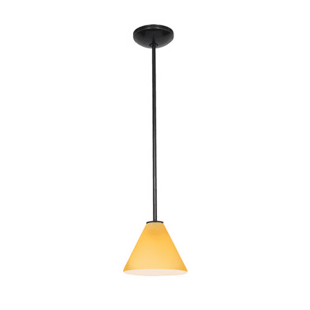 

Pendants 1 Light With Oil Rubbed Bronze Finish and Metal Material 6 inch 12 Watts