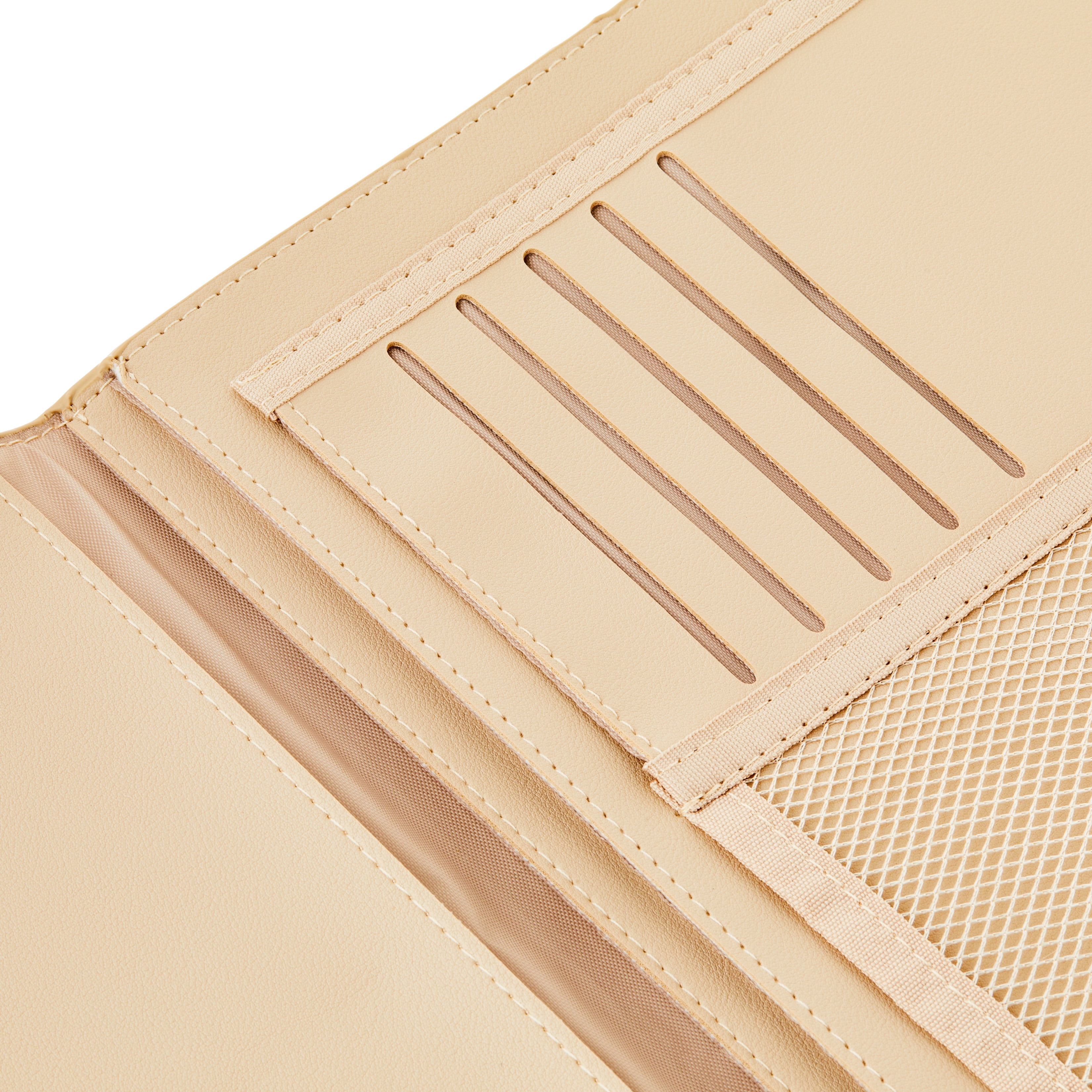 Pen+Gear Document Folio, 13 in x 9.6 in x 1.77 in, Cream, 1 Pack