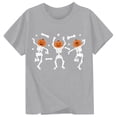 thumbnail image 3 of Kiijoy Toddler Girls Halloween Graphic Tee Short Sleeve Crew Neck T-Shirt for Kids, 3 of 3