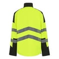 thumbnail image 2 of Regatta Professional Mens Hi-Vis 3 Layer Soft Shell Jacket, 2 of 4