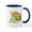 White/Navy Inside, variant on CafePress - Snoopy Smores Mugs - 11 oz Ceramic Mug - Novelty Coffee Tea Cup