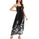 thumbnail image 2 of TaTaai Casual Loungewear Dress for Women Spaghetti Strap Backless Printed Loose Fit Long Maxi Dress Sleeveless Solid Color Soft Comfortable for Summer Gift, 2 of 9