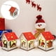 thumbnail image 3 of Adornos de Navidad perfecl Casa de nieve decoración árbol de Navidad, 3 of 8