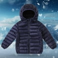 thumbnail image 2 of Krdevn Lightweight Quilted Padded Jacket for Boys Warm Winter Insulated Outerwear Coats Youth Cold Weather with Fit,Kids Clothing,9-10 Years, 2 of 3