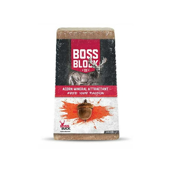 Boss Buck Boss Block Acorn Mineral Attractant Block 4lb