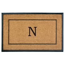 Calloway Mills Traditional Multi-color Coir Living Room Floor Mat, 2' x 4'