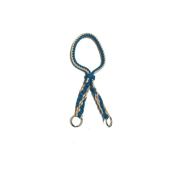 Indian War Bridle Carribbean Blue and Tan