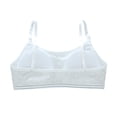 thumbnail image 5 of LYMAYTER Girls Lightweight Seamless Bra Breathable Single Layer No Chest Pad Comfort First Layering Underwear, 5 of 8