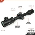 thumbnail image 6 of Athlon Optics Talos 4-16x40, Capped, Side Focus, 1 inch, SFP, BDC 600 IR, 6 of 6