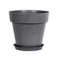 thumbnail image 1 of Precio sorpresa!Maceta redonda para flores, maceta de resina de Pothos suculenta, adecuada para uso interior y exterior, 1 of 6